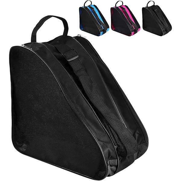 Borsa Per Pattini A Rotelle Con Tracolla | Tasca Laterale Con Cerniera | Grande Capacità Per Bambini - Foto 1