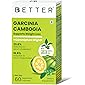 BBETTER Garcinia Cambogia for weight loss supplement | Garcinia Cambogia with Guggulu Extract, Green Coffee, Green Tea…