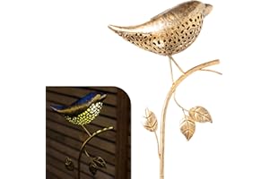 Gadgy Lámpara de Pie Solar LED Exterior con Soporte para Macetas – Lámpara de Jardín Impermeable – Luz Solar para Balcón y Terraza – Lámpara de Pie Exterior con Trípode – Iluminación Solar Sostenible