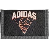 Adidas Hoops Unisex Black Wallet Black Standard