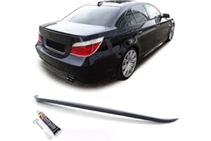 ‎TENZO-R Heckspoiler Lippe Performance Schwarz Glanz mit ABE für 5er BMW E60 Limo 03-10