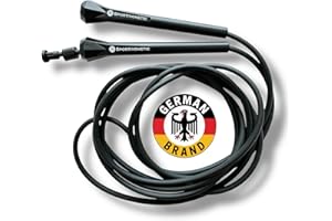 ‎SPORTIVONETIC SPORTIVONETIC® Premium Springseil für Erwachsene & Kinder, Damen & Herren-für Fitness, Crossfit, Sport, Boxen und Freizeit - Verstellbare Größe - mit Einstellklammer - Speed Rope, Jump Rope