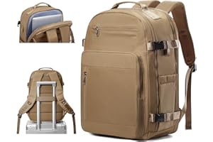 kibachev Sac a Dos Voyage Cabine Avion Homme/Femme, Sac a Dos Valise 40x30x20, Travel Backpack Avec Compartiment à Chaussures Et Poche Humide, Sac a Dos Ordi Portable Imperméable, Sac Travail