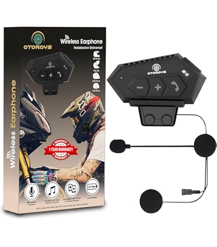 LEXIN MTX Motorcycle Bluetooth Headset, Mesh Intercom 24 Riders 