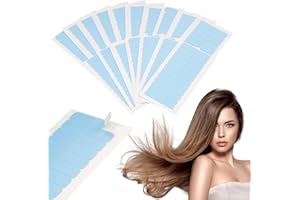 benlidoner 204 PCS Hair Extension Tapes, 4 x 0.8CM Tapes for Hair Extensions, Wig Tape Double Sided Extra Strong for Hair Extensions, Wigs and Hairpieces Replacement