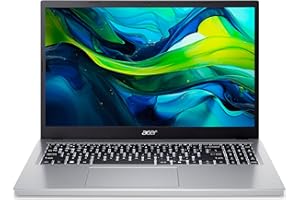 ACER Aspire Go 15 AG15-32P-37MG, Ordinateur Portable 15,6'' Full HD LCD (Intel Core 3-N355, RAM 8 Go, SSD 512 Go, Intel Graphics, Windows 11 Home), Argent, Clavier Français AZERTY