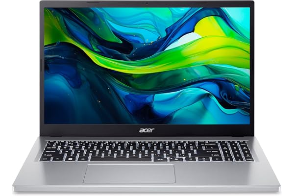 acer Aspire Go 15 I PC Portable 15.6'' FHD LCD I Intel Core 3-N355 I 8Go RAM I 512Go SSD I Intel Graphics I Windows 11 Home I Argent I Clavier FR AZERTY I AG15-32P-37MG