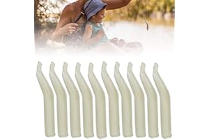 BIGKING Mangas Anti enredos, 100PCS 20mm PE Línea Anti enredos Apuntar Anzuelo Manga luz Verde Carpa Accesorio de Pesca Aparejos