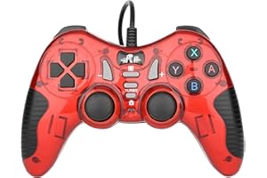 Rii Gaming GP500 - Gamepad controller compatibile con PlayStation 3, PC Windows, Android, Raspberry Pi, Smart TV, Fire TV