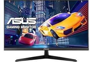 ASUS VY279HGR Eye Care Monitor 27", Full HD IPS (1920x1080), HDMI, VGA, 1 ms (MPRT), 120Hz, Adaptive Sync, Tecnologia EyeCare Plus, Bassa Luce Blu, Nero