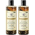 Khadi Natural Herbal Shankhpushpi with Rudraksha Hair Oil 210 ML - - Ayurvedic Hair care hair oil With Shankhpushpi Herbs (Pack 2, Shankhpushpi)