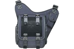 KAUKKO Torba na klatkę piersiową Sling Bag dla mężczyzn i kobiet, Szary Jnl-fh03-1-09-fba, Einheitsgröße, Kieszeń na piersi