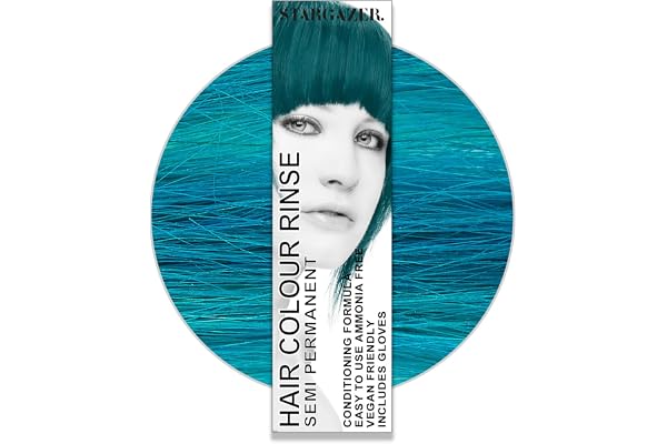 Vegan Coloration Semi-Permanente - Stargazer Turquoise Fluo