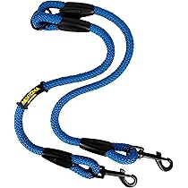 Guinzaglio Doppio Per Cani - Corda Paracadute Spagnola, Per Due Cani Piccoli/Medi/Grandi, Nero - Foto 10