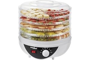 GREEN BLUE GreenBlue GB195 Séchoir à champignons légumes et fruits puissance 250 W très silencieux,