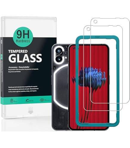 Holilo Privacy Pellicola Protettiva per Nothing Phone 2,[2 Pezzi] Anti Spy in Vetro Temperato, Pellicola Durezza 9H Protezione Schermo Anti-graffio