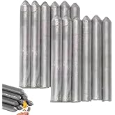 Universal Low Temperature Metal Welding Rod, Easy Melt Design with Lighter Compatible Feature, 6 Pieces