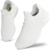 Giniros Women's Running Sports Shoes Bambas Walking Gym Tennis | Breathable Mesh, Slip-On Lace-Up, Memory Foam, Non-Slip EVA