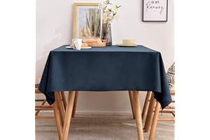 BALCONY & FALCON Tovaglia Impermeabile Antimacchia Rettangolare in Fili Sottili Adatta per Interni Esterni Giardino Ristorante e Decorazione