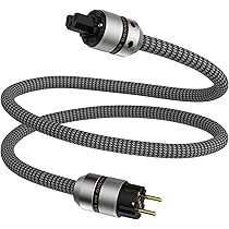 Cavo Di Alimentazione ATAUDIO Ad Alte Prestazioni 1,5M Con Spina EU, Connettore IEC AC Schuko, Spine Audio HIFI AC, Conduttore In Rame, PVC - Foto 2