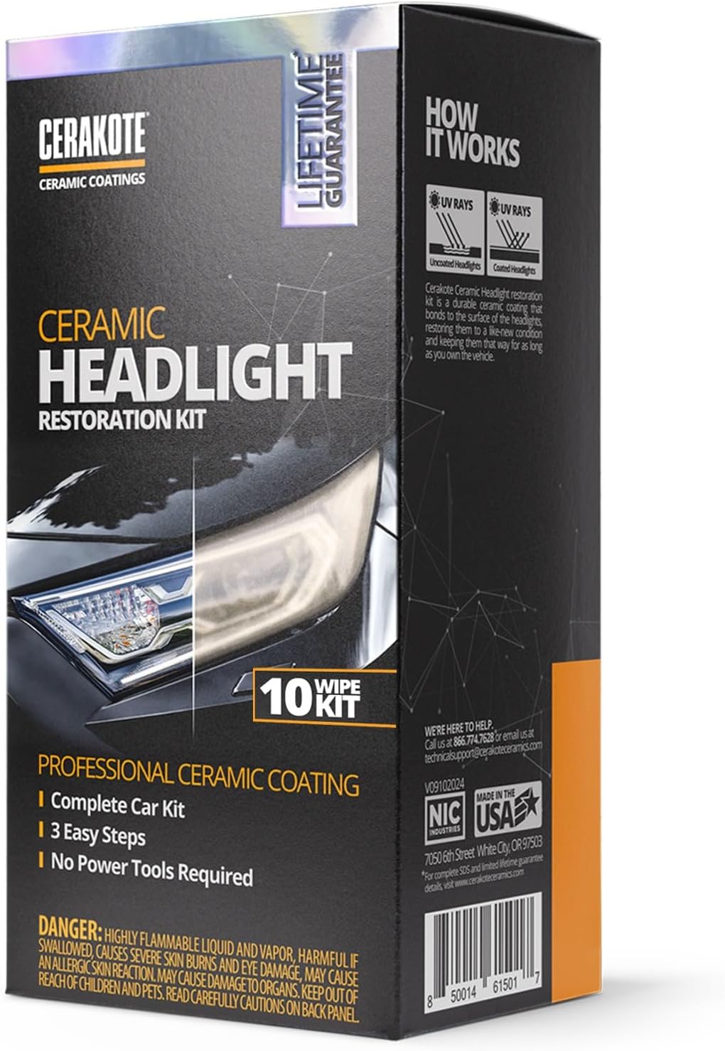 Guide d'Achat 2026 : Pourquoi Choisir le CERAKOTE Ceramic Headlight Restoration Kit 10 ?
