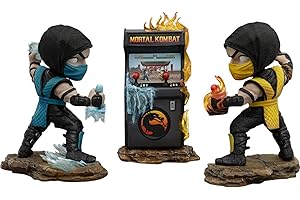 Iron Studios Statue Minico Scorpion vs Sub-Zero Arcade Set Mortal Kombat 16 cm