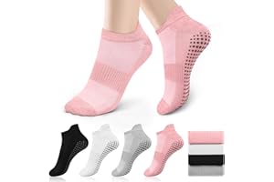 Vancle Skarpety do jogi damskie EU 36-41, z funkcją antypoślizgową do jogi, pilatesu