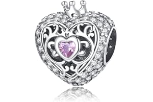 H.ZHENYUE Jewelry Animal Charms for Women Lucky fit Bracelet Necklace for Woman Girls,925 Sterling Silver Pendant Beads,Happy Birthday Christmas Halloween Valentine's Day Gifts