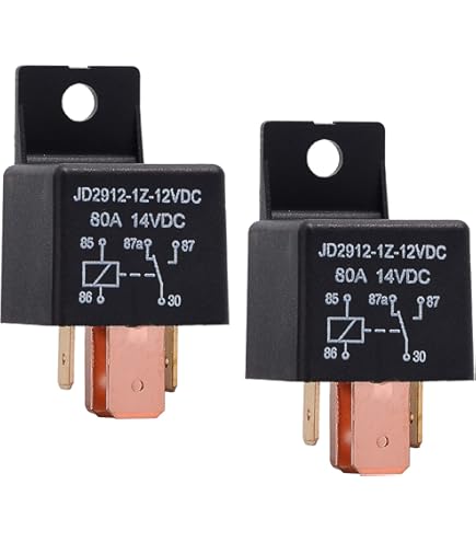 5pcs) Electromagnetic Relay V23086-R1021-A502 12V 30A 4-pin Plug-in Relay - Foto 11