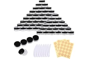 MYTHOSURGE 71 Stück Döschen, 5ml Leerdose klarer Tiegel, Cremedose, Tiegel Döschen mit Deckel,Reise Probenbehälter,Cremedosen zum Abfüllen von Kosmetika, Lotionen, Cremes