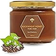 Earthbreath Buckwheat Raw Honey - 400g - Pure, Dark, Unheated, Unpasteurised and Unfiltered - Natural Sweetener for Cooking, Coffee, Juice, Drinks, Food