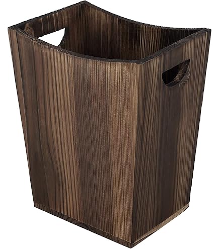 Venalys Small Gold Metal Trash Can Wastebasket, Decorative Hollow-Out Garbage Can Waste Paper Bin, Modern Farmhouse Round Trash Bin For Bathroom, Bedroom, Kitchen And Office (Lace - View #7