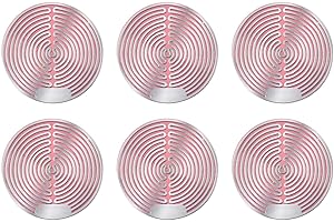 Luckxing 6 Stück Strahlenschutz Aufkleber Für Handy, Strahlung Abschirmung, Quantenschild, Strahlenschutzschutz Aufkleber, EMF-Schutz Handy-Aufkleber EMF Blocker Für Alle Elektronik Geräte