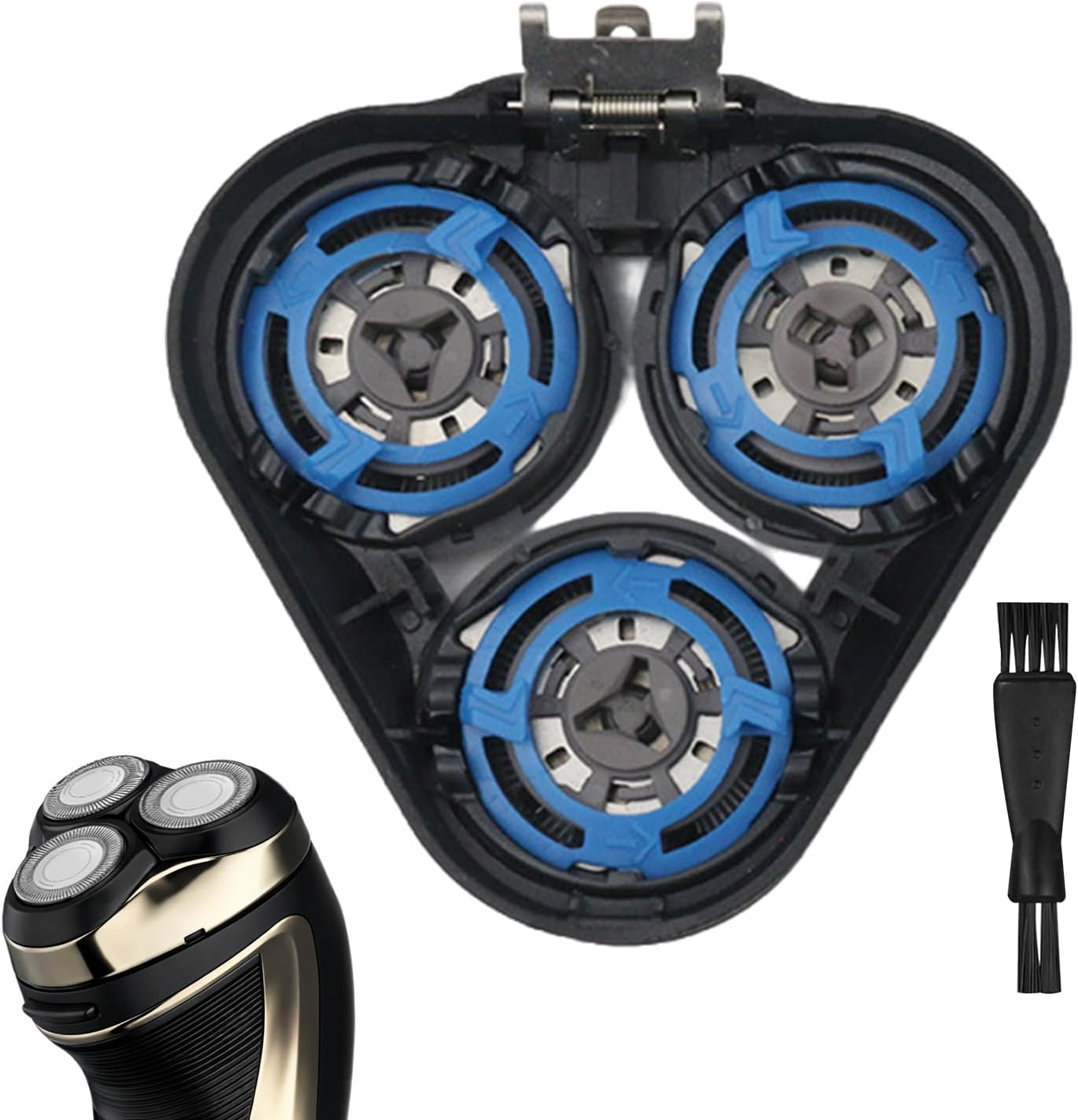 gsgfuis SH50 Cabezal de Repuesto Compatible con Series 5000/6000, Serie 5000 Cabezales de Afeitado de Repuesto para S5xxx, ATXX, PTXX, PT8xx, PT7xx, AT8xx, AT7xx