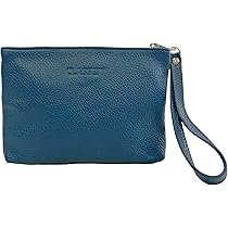 Pochette Donna Parubi In Vera Pelle Made In Italy - Modello Aura Con Laccetto, Elegante E Compatta 13x22x2 Cm - Foto 5