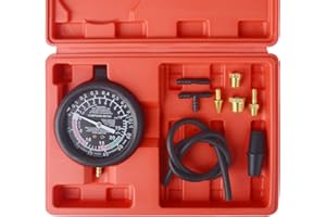 DAYUAN Tester per vuoto, valvola per carburatore, a bassa pressione, per misurare il vuoto, pompa a benzina, tester per vuoto