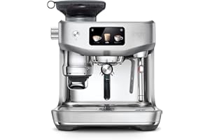 Sage The Oracle Jet – Macchina Da Caffè Espresso Professionale Da Casa Con Macinacaffè Integrato – Montalatte Manuale E Automatico – Sistema Doppia Caldaia, 1600 W, 14 Programmi – Acciaio Inox