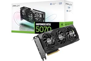PNY Tarjeta gráfica GEFORCE RTX™ 5070 12GB Triple Ventilador DLSS 4
