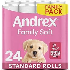 Andrex Family Soft Toilet Roll - 24 Toilet Rolls, Bulk Buy, Fragrance Free, FSC Certified - View 6
