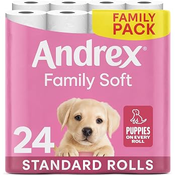 Andrex Family Soft Toilet Roll - 24 Toilet Rolls, Bulk Buy, Fragrance Free, FSC Certified - View 7