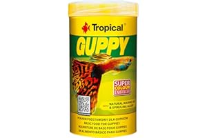 TROPICAL Guppy 250ml / 50g - Un alimento básico para Guppies