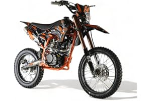 ‎KXD KXD 613 E+K Starter 150cc 19/16" 4T Dirtbike Kinder CrossBike Enduro pocket Pitbike PocketBike Motocross Motorrad Motorbike Motorsport Pit Pocket Vollcross Enduro Orange