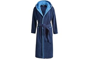 Egeria CAIRO Unisex Bademantel mit Kapuze für Damen und Herren