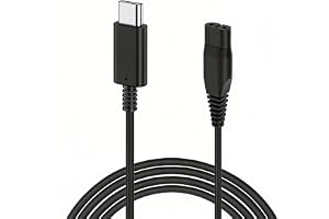 Ersättningsladdkabel 4.3V A00390 USB-C 100cm Laddare kompatibel med Philips QP2520 QP2570 QP2620 MG3730 MG3720 MG5720 BT3208