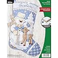 Bucilla Felt Kit 18" Stocking Snowmans Winter