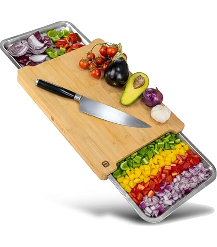 6-in-1 eenhands plank bamboe snijplank - eenhandige snijplank antislip met broodstoppers en spikes, perfect voor geamputeerde en gehandicapten voor moeiteloos snijden en hakken met één hand 6-in-1 eenhands plank bamboe snijplank - eenhandige snijplank antislip met broodstoppers en spikes, perfect voor geamputeerde en gehandicapten voor moeiteloos snijden en hakken met één hand