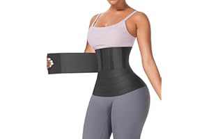 FeelinGirl Bandage Snatch Wrap Cintura Entrenador Cinta, Corsé Lumbar Soporte Vendaje Deportivo, Faja Waist Trainer