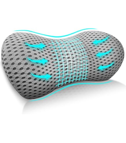 RESTCLOUD Coussin de soutien lombaire réglable en mousse à mémoire de