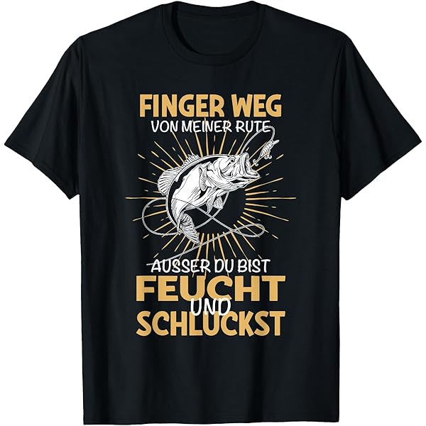 Three Fish Größen Lustig Fischen Fischer Herren Leichte Baumwolle