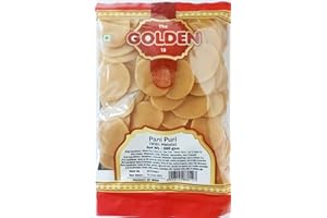 ‎KAJAL Kajal Pani Puri Golgappa zum Braten mit Masala Fresh Papad, hygienisch und lecker, fertig zum Braten (1 x 200 g)